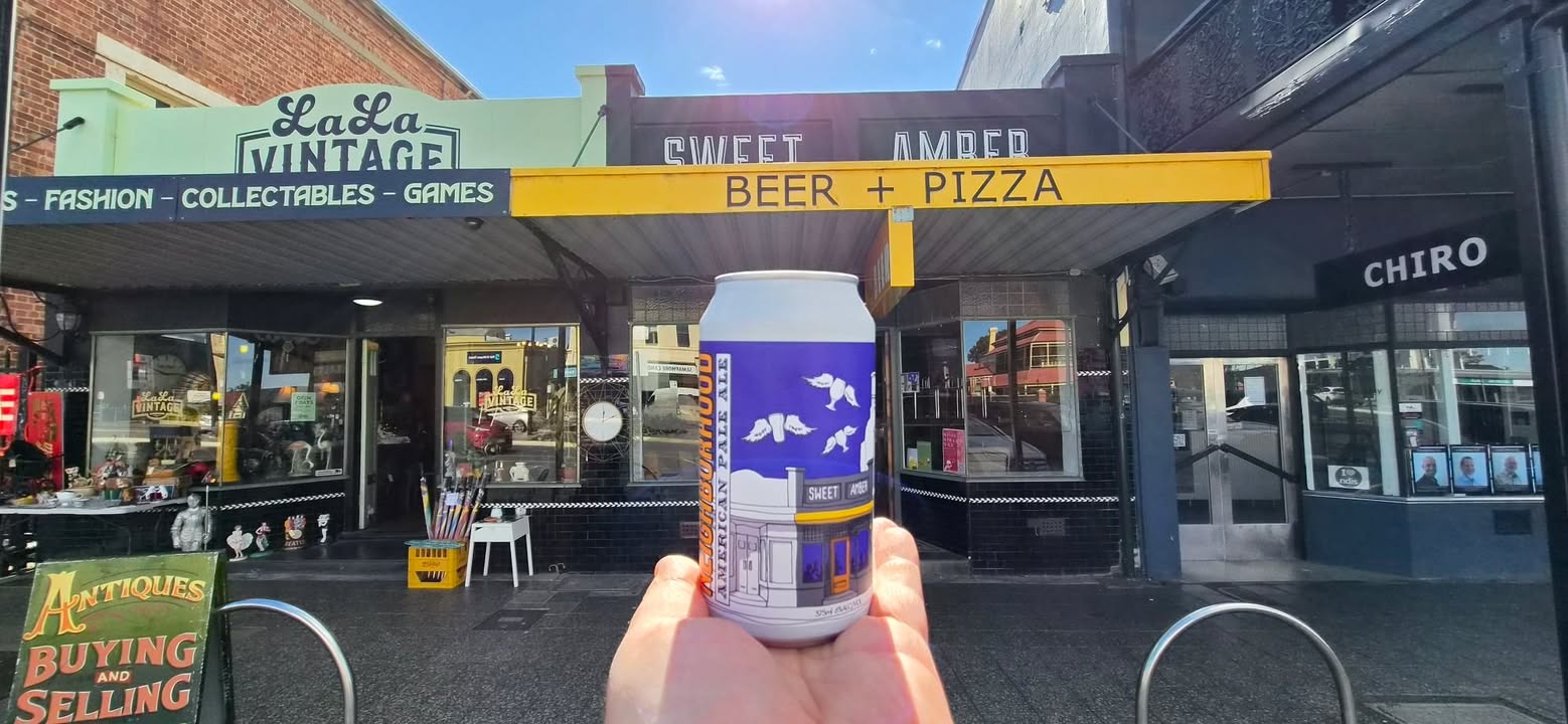 Sweet Amber - Beer + Pizza